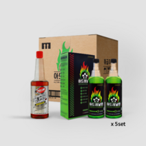 온딜카 아드레날린 옥탄부스터 550ml 5세트(10병)+레드라인Si-1 1병