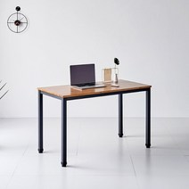 A7445 고무나무 원목 책상 월넛 1000 2colors, 고무나무월넛블랙, 본상품선택