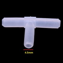 T 자 연질 기포기 어항 수조관 실리콘호스 연결부품