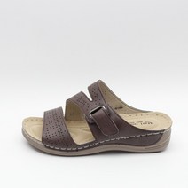 코지 여자 패션 데일리 초경량 버클 코르크 샌들 슬리퍼