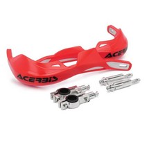 혼다 KTM 스즈키 가와사키 야마하 CR EXC YZF WRF용 오토바이 핸들 바 보호 핸드가드 28mm 22mm, CHINA, 빨간, 빨간