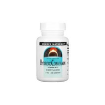 Source Naturals 소스내츄럴스 히드록소코발라민 비타민B12 1mg 240로젠지 HydroxoCobalamin 소르비톨 소비톨 만니톨 mannitol 솔비톨