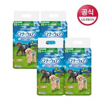 유니참 매너웨어 강아지기저귀 남아용 SS 48P x 4팩