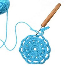 원목 대나무 손잡이 뜨개질 원예용품 코바늘 10개 취미생활 바늘 옷뜨기 DIY 기초 사이즈별 패키지 목도리