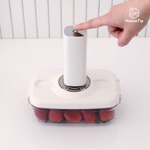 [빠른 진공] 원터치 4종 진공 용기+펌프 세트 단품, 용기 단품 1400ml