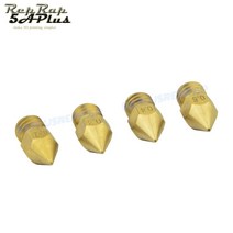 3D 프린터5/10PCS MK8 황동 노즐 0.2MM 압출기 프린트 헤드 1.75MM CR10 Ender-3 3D 프린터 액세서리, 03 0.4mm_01 5 PCS