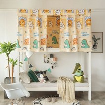 암막텐트 방충 방풍 기숙사 2층침대 텐트 캐노피 침대 커튼 정전 모기장 침대 싱글 커튼 어린이 침대 방진 모기장 어린이 침실, 1, 천장 1pc