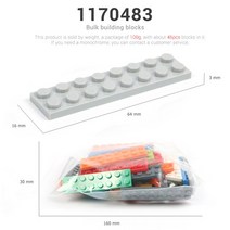 중국레고 100 그램/갑 Multicolour DIY 모델 빌딩 블록 장난감 부품 대량 벽돌 레고 선물, 19 1170483
