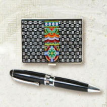 자개볼펜2종세트 시조단청 자개 외국인 선물 고급