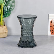 카르텔 오마주 스톤스툴 투명 고스트 스툴 Stone Stool 3종 (오마주 제작), B.스모크 그레이