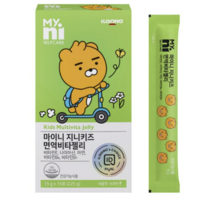 마이니 일동제약 지니키즈 면역 비타젤리 15p, 225g, 6개