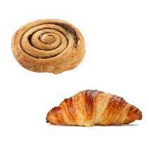 슐스타드 미니 크로아상 플레인 30g 30개 + 슐스타드 미니 시나몬 스윌 43g 24개