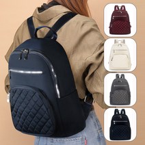 퀄팅 포켓 아담한 백팩 여대생 대학생 직장 여성 백팩 나들이 외출 여행 엄마 등에메는가방