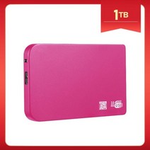 고속 휴대용 1TB SSD 외장 솔리드 스테이트 드라이브 USB30 500GB 하드 대용량 디스크 노트북/맥북 미니, Red 1TB