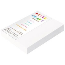 종이문화 양면엠보싱지 다빈치엠보 A5 No.0 스노우화이트 180매