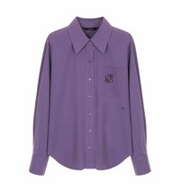 온앤온 [온앤온] 자수 포인트 컬러 셔츠 NEW2AB269