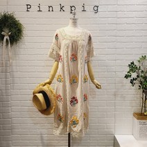 핑크피그 꽃병레이스원피스(PPA21OPS1230)