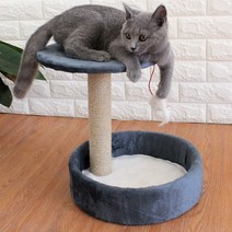 고양이 미니 소형 원룸 캣타워 재료 용품, 클래식