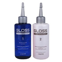 셋팅펌 150ml+150ml 건강모용 파 미용실 헤어 스타일링