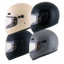 레이저 오토바이헬멧 오로시, L, 빈티지 화이트