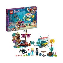 레고 Friends Dolphins Rescue Mission 41378 Building 키트 with Toy Submarine and Sea Creatures Fun Sea Li, Standard