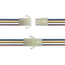 하네스 케이블 S-HC0009 6P 소 LED DIY 커넥터 드론 전기 3P중 배선 전선 용품, 본상품선택