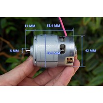MABUCHI RZ-735VA-9517 엔진 DC 12V 14.4V 18V 20400RPM 고속 전기 드릴 톱 정원 도구 높은 전력 큰 토크 모터