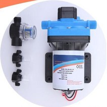 전기 부스터 고압 다이어프램 펌프 DC 12V 96W 11.3L/분 자체 프라이밍 요트 가정용 급수, 01 12V
