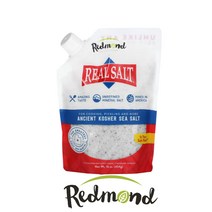 REDMOND 레드몬드 리얼솔트 고대 무정제 미네랄 바다 소금 할랄 광산 채취 테이블 요리 겸용 리핑용 454g, 1봉