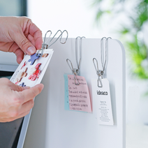 꽉잡는 마스크걸이 앞치마걸이 욕실 사무실 주방 2개