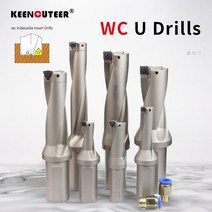 WC 시리즈 C20 C25 C32 C40 드릴 바이트 인서트 금속 비트 11mm49mm 깊이 인덱서 블 U 기계 선반 CNC 물 마그네틱 탁상 마그네트 임팩 링머신, C25-25-WC05, 4D