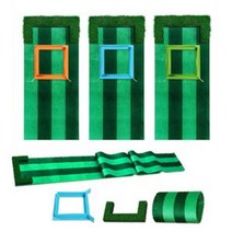 시둥마켓 +[시둥마켓]+_ 골프연습장망 스윙 골프용품 퍼팅연습매트 아이언매트 골프홀연습, 사각홀컵 골프 퍼팅매트 연습기 퍼팅 교 정 효과