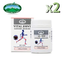네이쳐스탑 바이탈조인트 글루코사민 초록 입 홍합 1500mg 90정 x2개 Vital Joint Green Mussel
