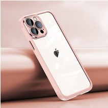 아이폰 케이스 감성 예쁜 고급 13 pro max 12 11 소프트 실리콘 범퍼 아크릴 투명 백 커버 용 럭셔리 올인원 렌즈 보호기 충격 방지
