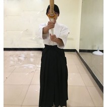 검도복 검도 바지 도복 4 색 남여 고급 검도 유니폼 하카마 정장 합기도 무술 의류