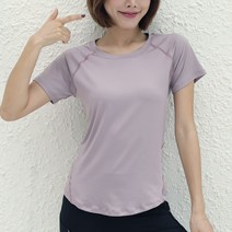 Z3JC 여성 땀흡입 에어매칭 라운드 티셔츠