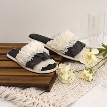 집에 자연 실내화_6color, 차콜, 1개