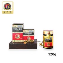 삼지원 홍삼농축액 홍삼정 6년근 홍삼진액 홍삼엑기스 진세노사이드 홍삼 농축 액기스 어버이날 선물, 1, 120g