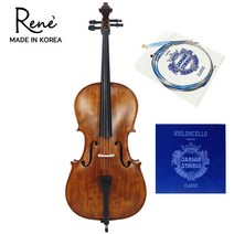 Rene HandCraft 르네 국산 수제첼로 200호 1/4사이즈 야가현 장착