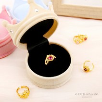 금아당 [금아당] 24k 탄생석 돌반지 3.75g