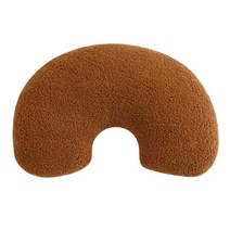 버터콕 북유럽 아티스틱 양털 비정형 기하학 소파 쿠션, L