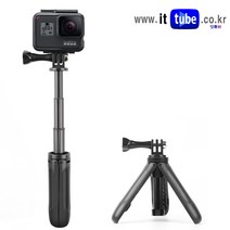 잇튜브 고프로 쇼티 호환품 MP-3 셀카봉 삼각대 액션캠 인사타 360 ONE R GoPro 3단 악세사리, MP-3 쇼티 삼각대
