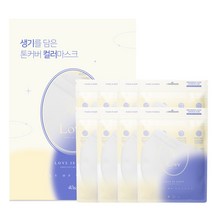 뢰브 Lovv 새부리형 일회용 컬러마스크 대형 중형 마스크, 중형 화이트 40매