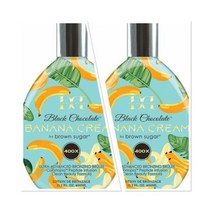 브라운 슈가 블랙 초콜릿 바나나 크림 400X 13.5oz 태닝 로션 2병