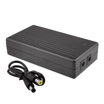 ups 파워서플라이 무정전전원장치 1PCS 무정전 전원 공급 장치 미니 UPS 4000Mah 배터리 백업 CCTV 및 Wifi, 한개옵션0