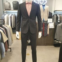 [에스티코] (봄 여름) 블랙 MARLANE 4-WAY 코듀라 정장세트 71SASSJSSB