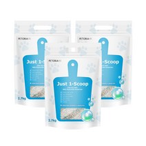 한삽뚝딱 탈취캡슐 고양이 두부모래 2.7kg, 2.7kgx3