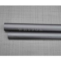 RC액슬 카본파이프 탄소 섬유 튜브 3k Carbon fiber tube 외경 16mm 내경 12mm 13mm 14mm 15mm RC 장난감.DIY 탄소 섬유 막대, 2pcs, 16x12x500mm 무광