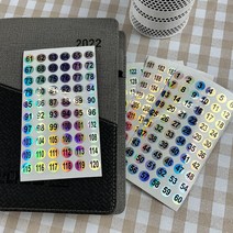 60~120 숫자 넘버 번호 스티커 다꾸 리뷰 테이프 실링 보안 배달 번호표 탑꾸 라벨링 캐리어 답례품 빈티지
