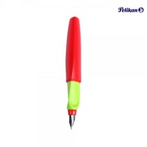 펠리칸 정품 트위스트 만년필 EF촉 레드